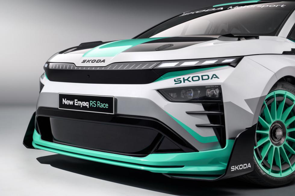 Skoda Enyaq RS Race: Επέστρεψε με βιώσιμες ιδέες για μοντέλα παραγωγής
